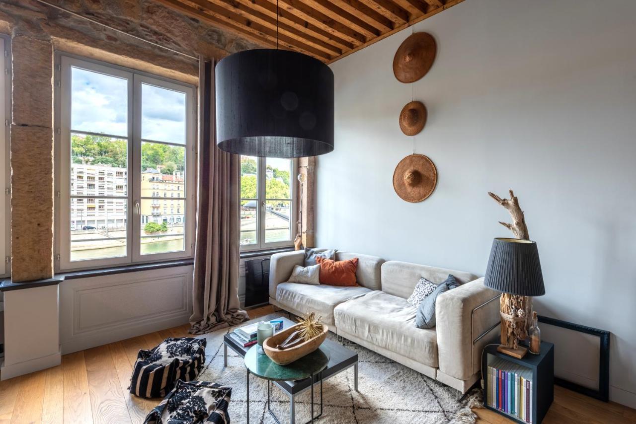 LE LOFT ETHNIC - Grand Studio avec magnifique vue Lyon Extérieur photo